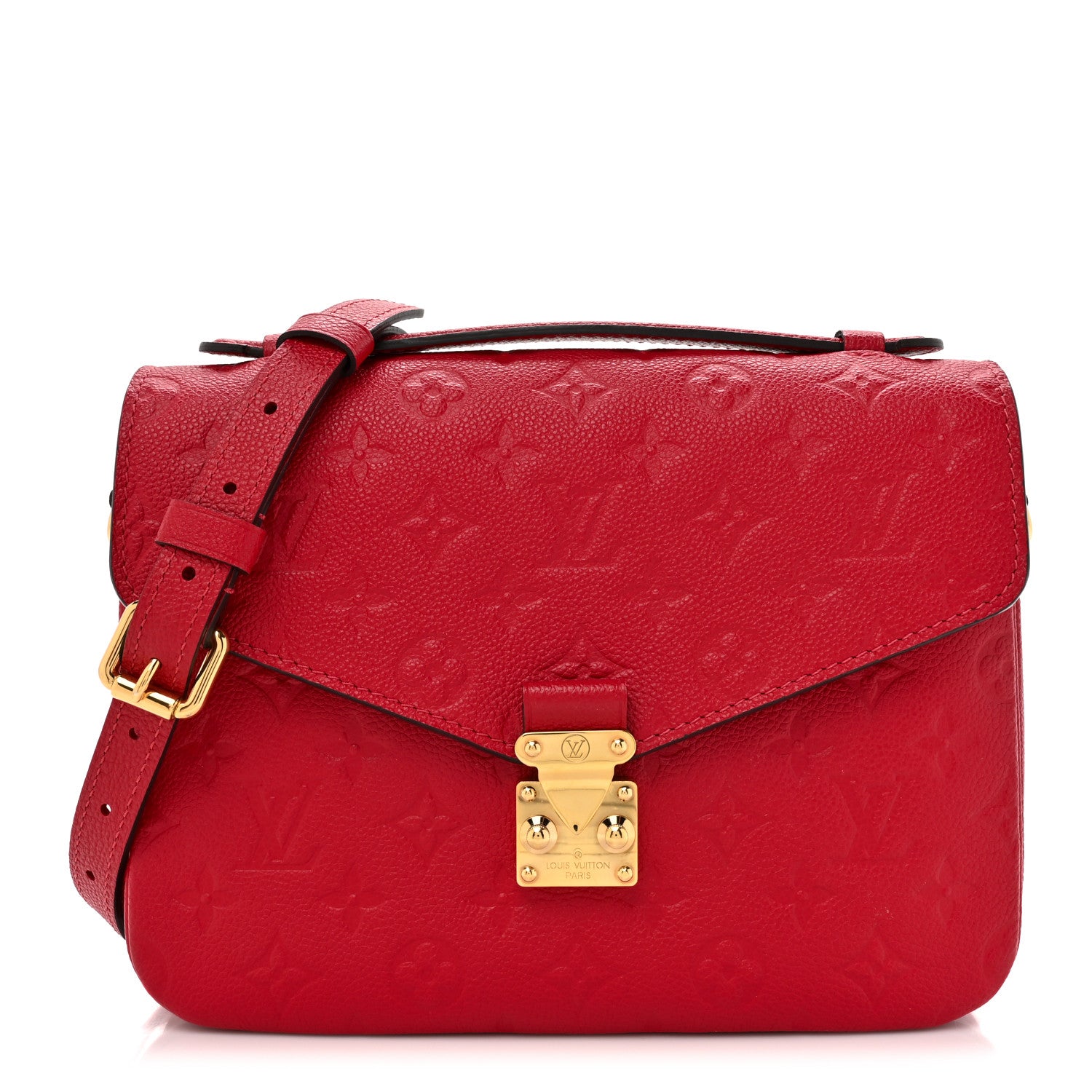 Louis Vuitton Empreinte Pochette Metis Scarlet 1 of 12