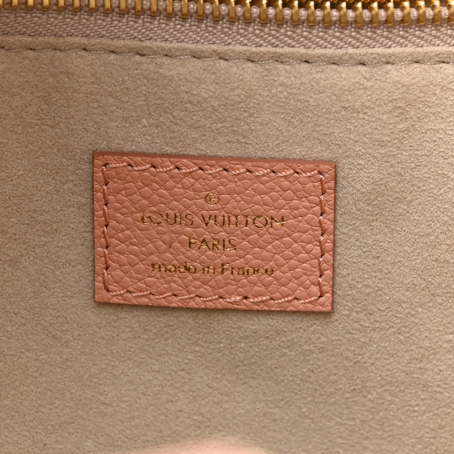 Louis Vuitton Empreinte Monogram Giant Neverfull MM Trianon Pink Cream 8 of 11