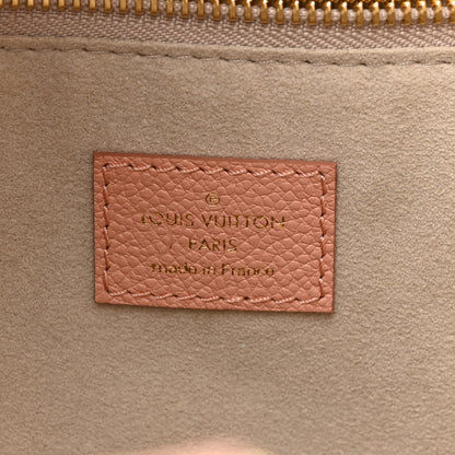 Louis Vuitton Empreinte Monogram Giant Neverfull MM Trianon Pink Cream 8 of 11