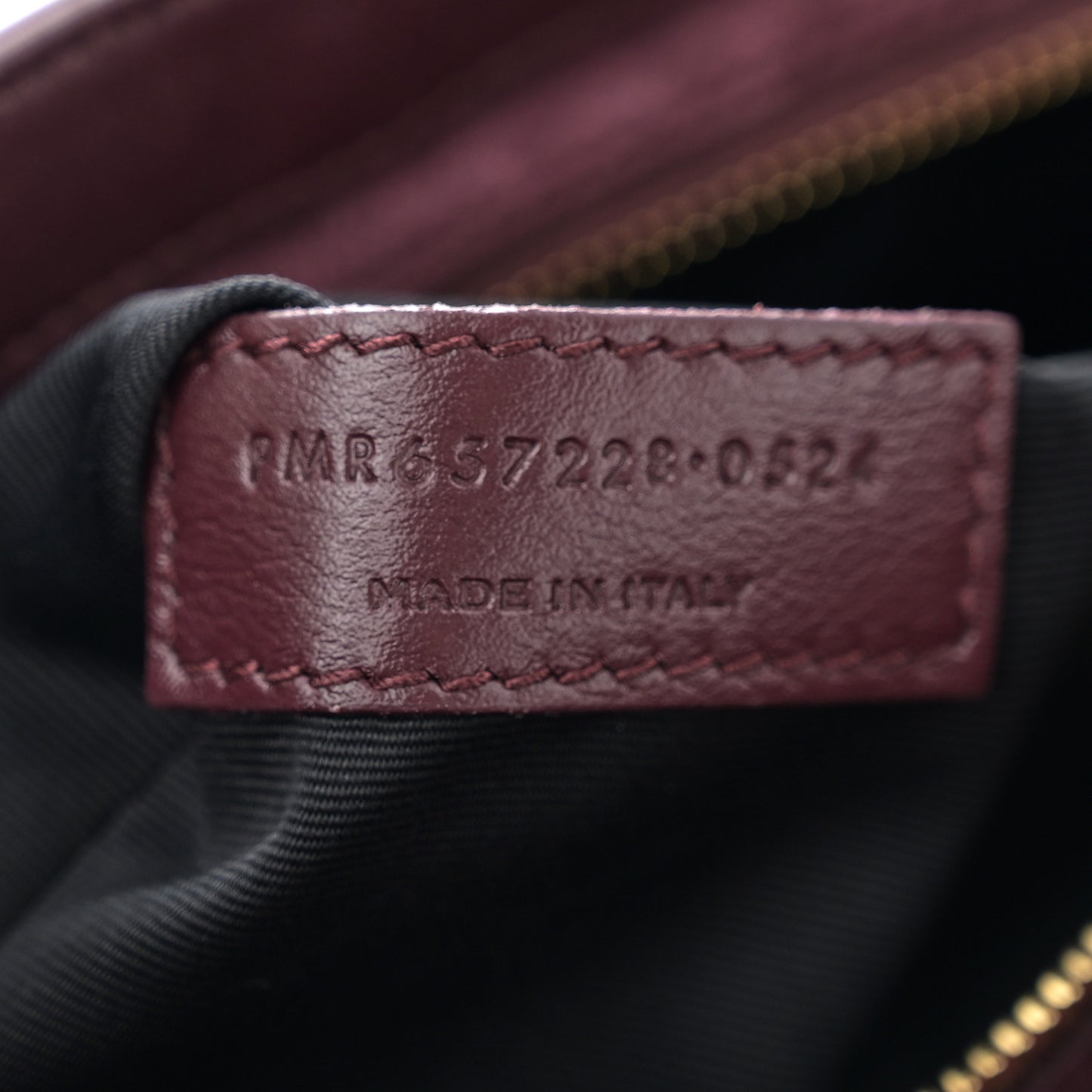 Patent Le 5 A 7 Hobo Bordeaux