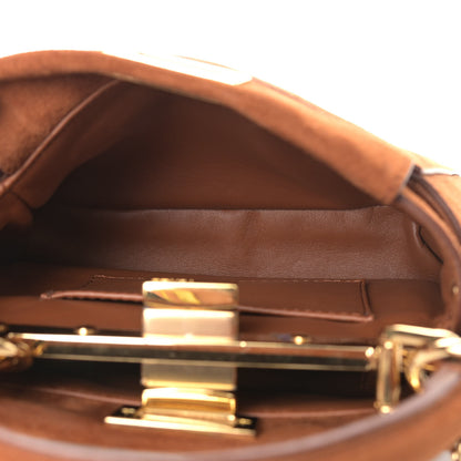 Fendi Chamois XS Peekaboo Iconic Satchel Cuoio 6 of 12