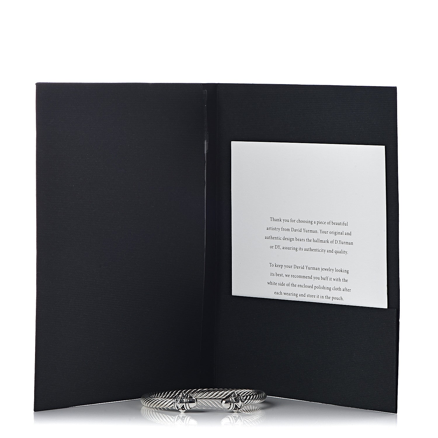 David Yurman Sterling Silver 5mm Renaissance Bracelet 5 of 5