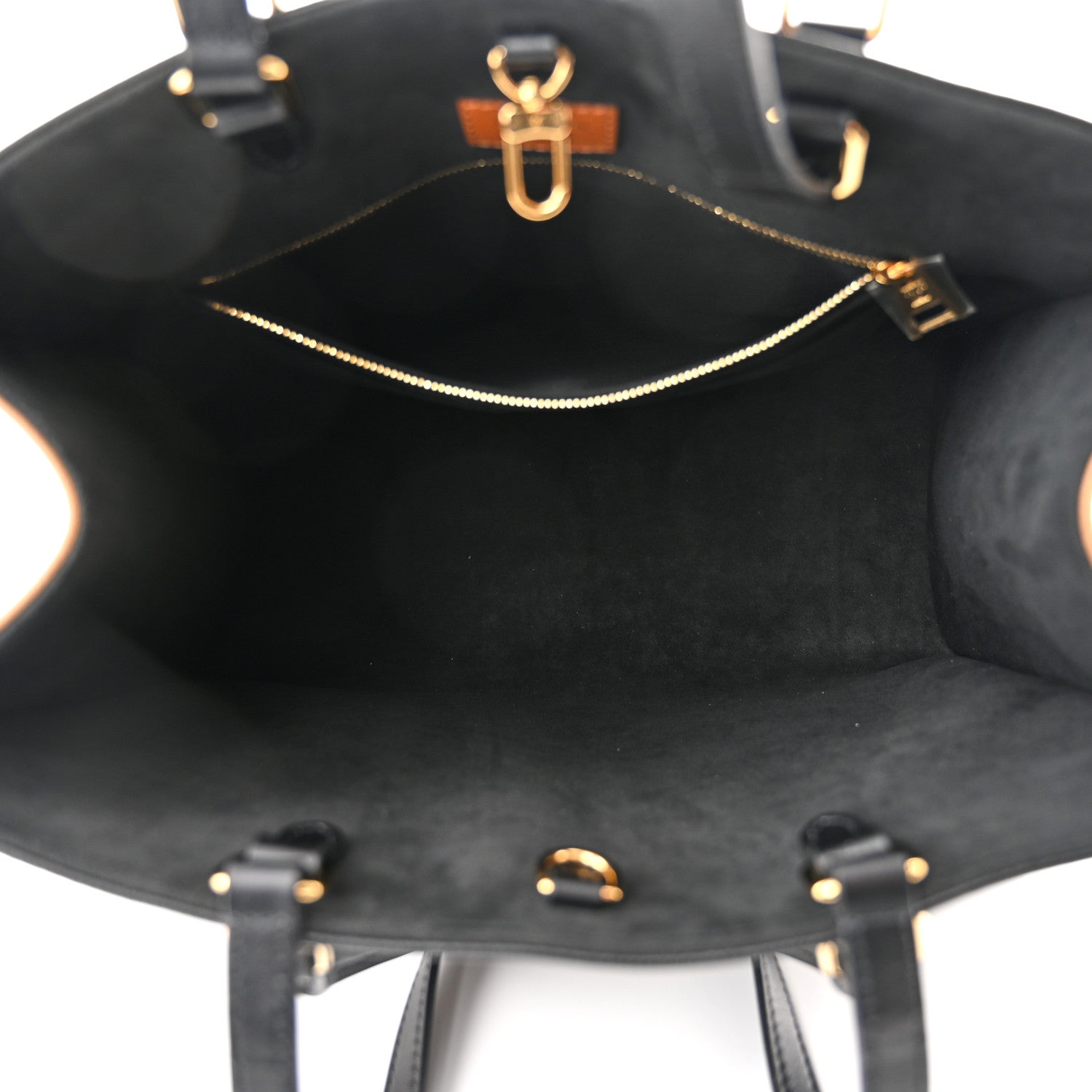 Louis Vuitton Empreinte Monogram Giant Wild At Heart Onthego MM Black 5 of 9