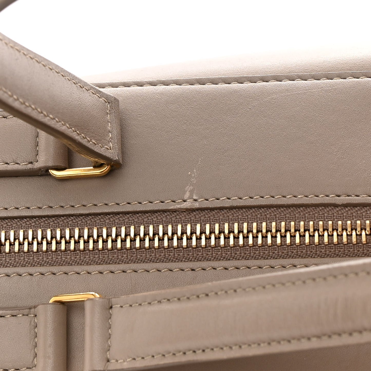 Smooth Calfskin Small Ring Bag Light Taupe