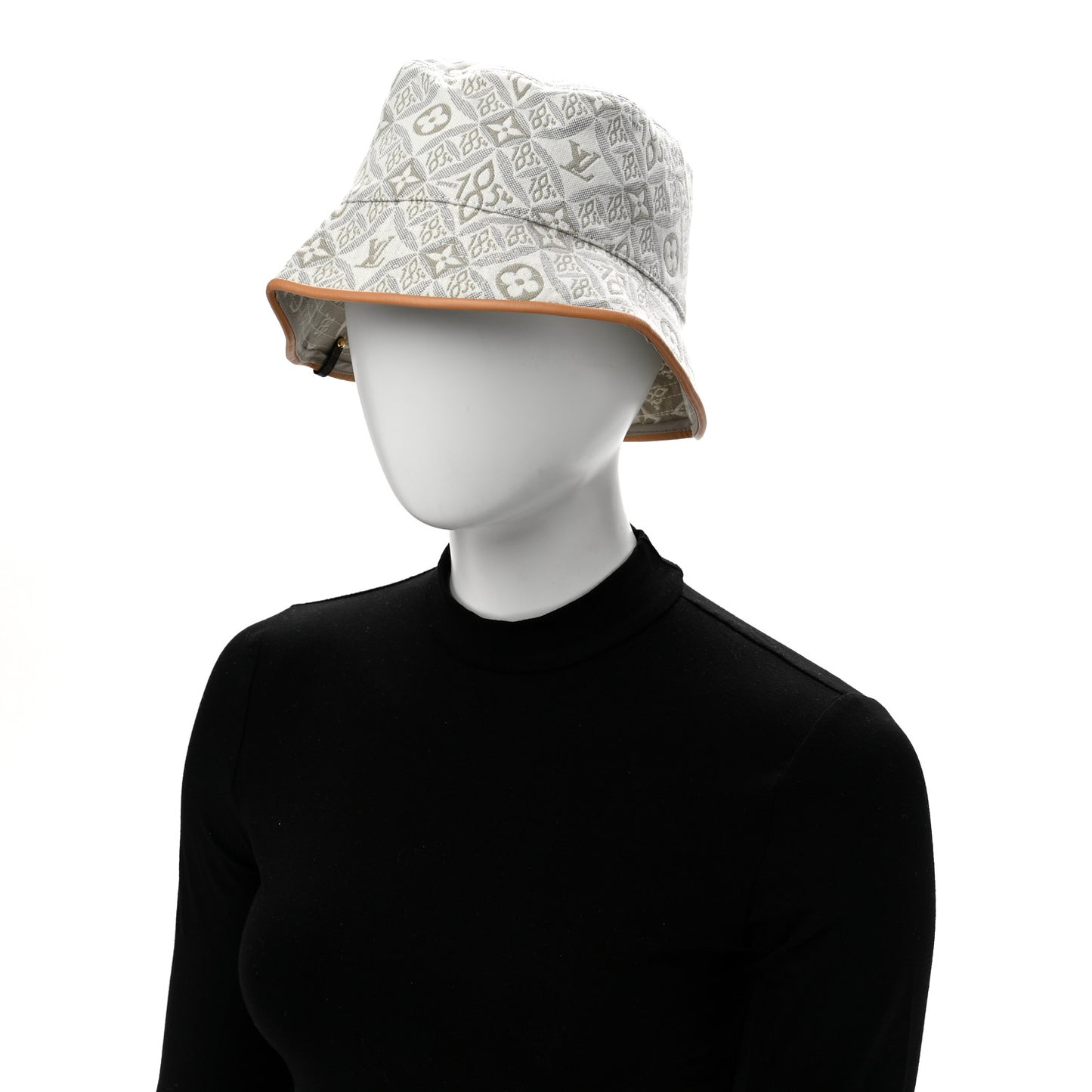 Jacquard Since 1854 Bucket Hat M Beige