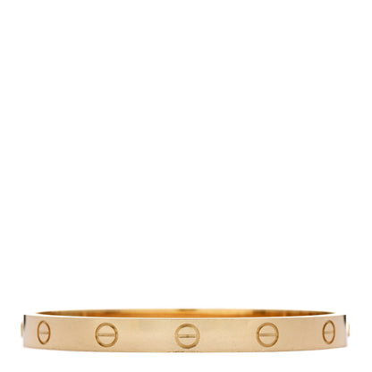 Cartier 18K Yellow Gold LOVE Bracelet 17 3 of 9