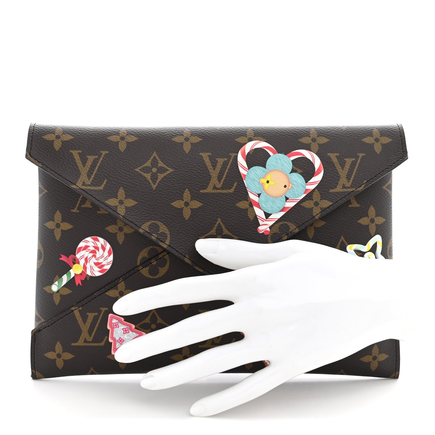 Monogram 2024 Christmas Animation Large Kirigami Pochette