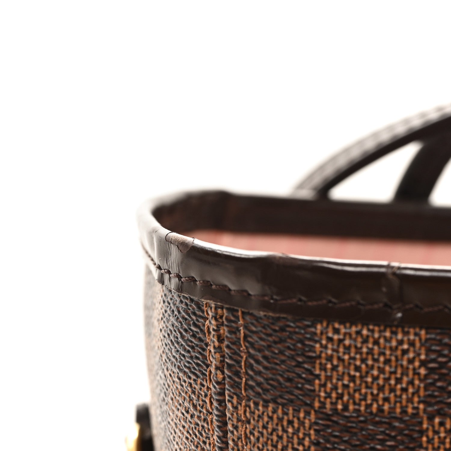 Louis Vuitton Damier Ebene Neo Neverfull MM Rose Ballerine 13 of 14