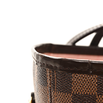 Louis Vuitton Damier Ebene Neo Neverfull MM Rose Ballerine 13 of 14