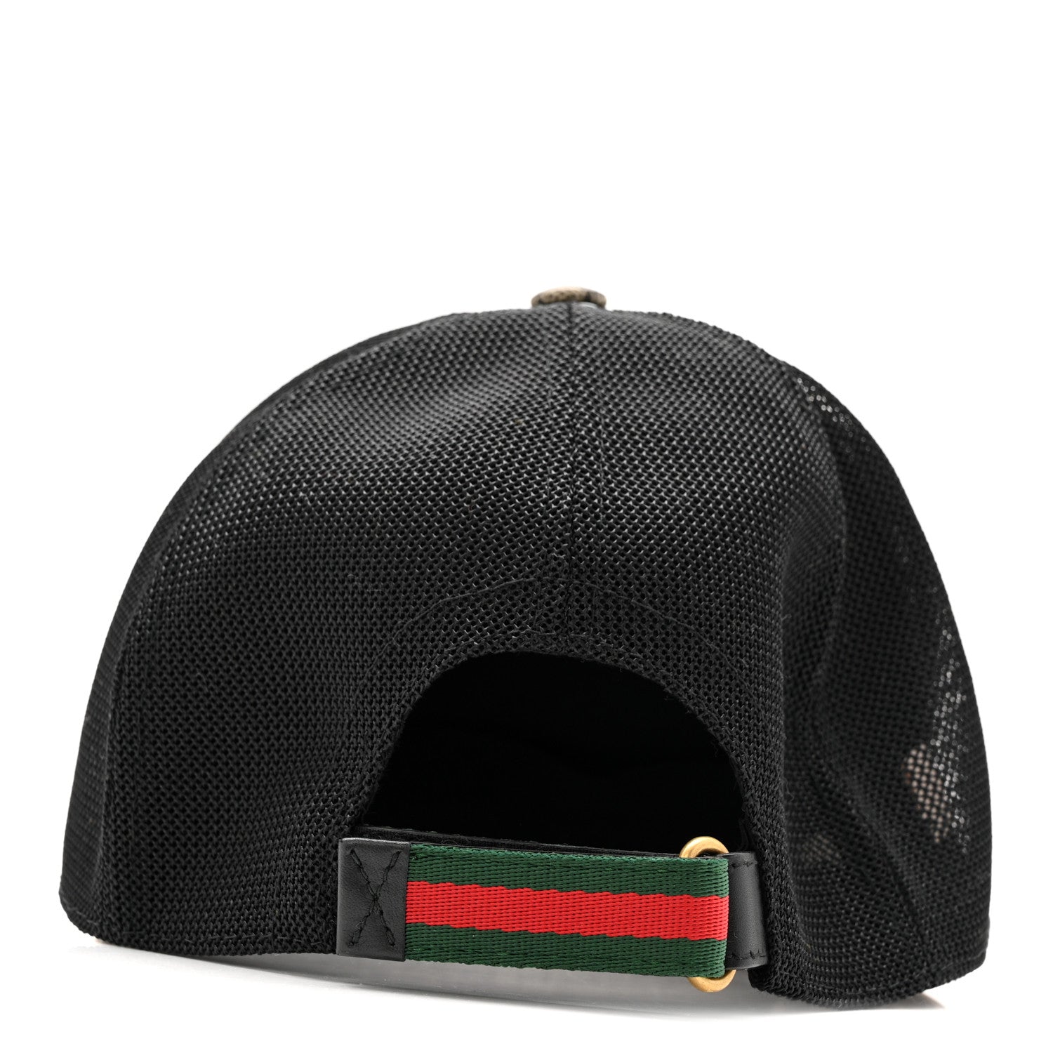 Gucci GG Supreme Monogram Tiger Print Baseball Hat XL 60 Beige