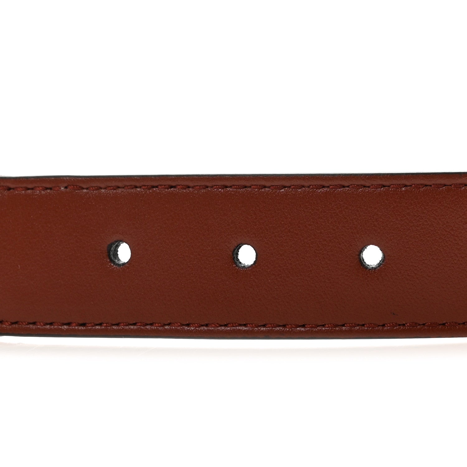 Gucci Calfskin Nylon Double G Web Kids Belt L Red 5 of 10