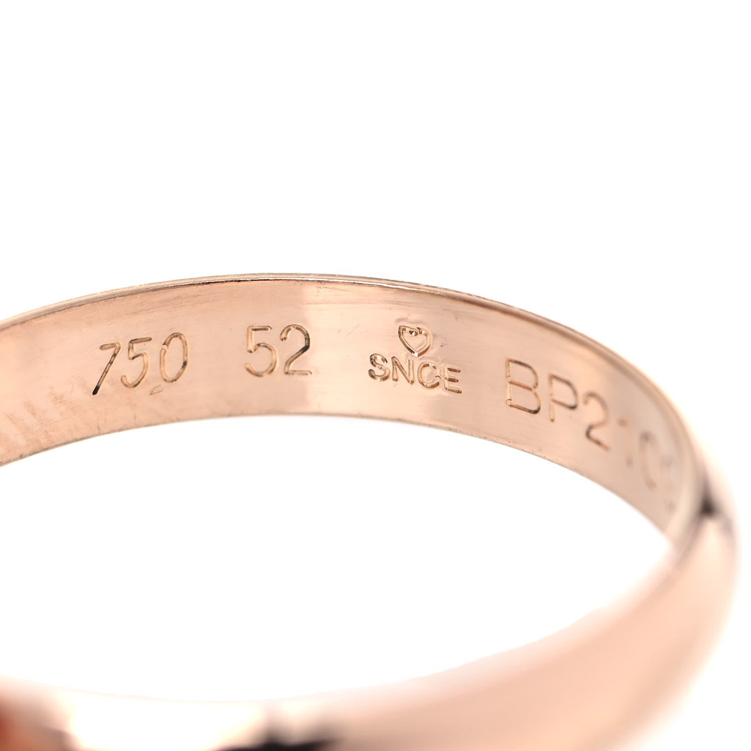 Cartier 18K Pink Yellow White Gold Classic Les Must De Cartier Trinity Ring 52 6 5 of 6