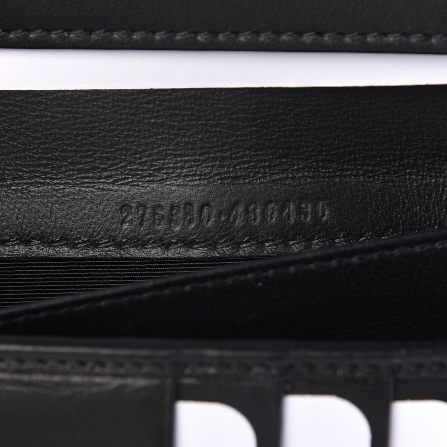 Calfskin Skull Continental Wallet Black