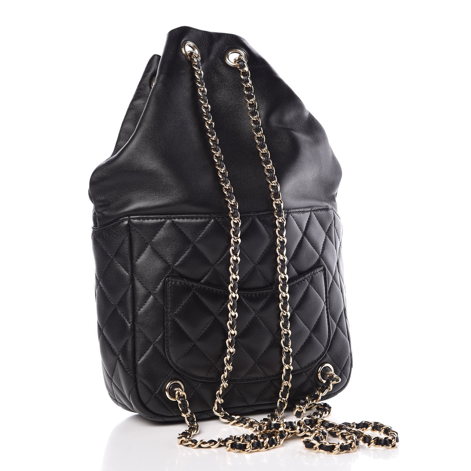 Chanel Lambskin Quilted Small in Seoul Backpack Black 3 of 9