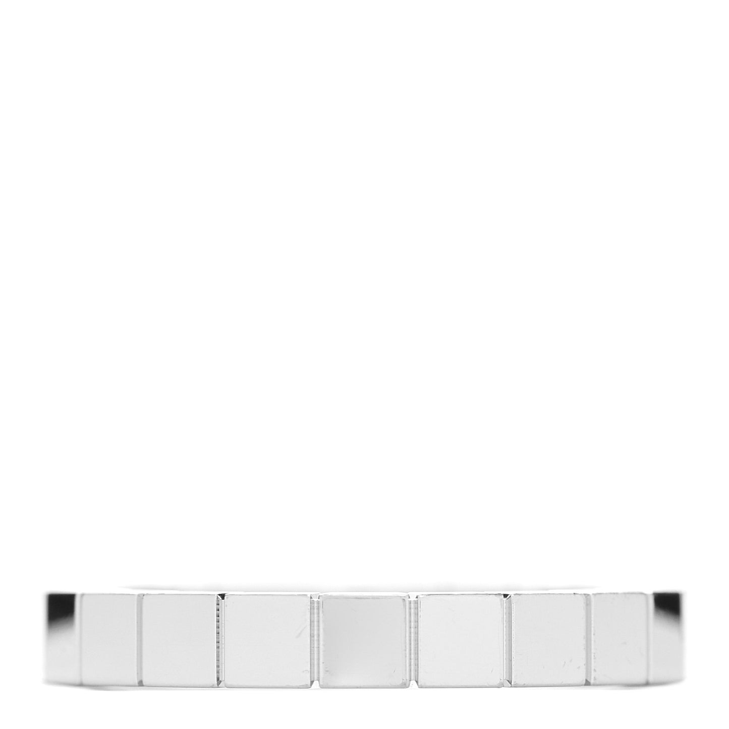 18K White Gold Lanieres Ring 53 6.5