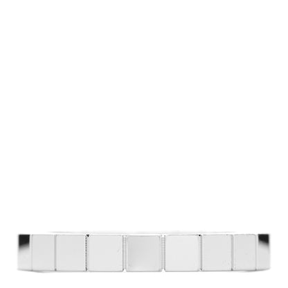 Cartier 18K White Gold Lanieres Ring 53 6.5 3 of 4