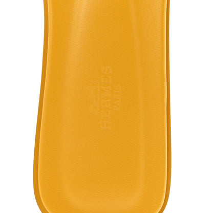Hermes Epsom Oran Sandals 41 Jaune Sable 8 of 9
