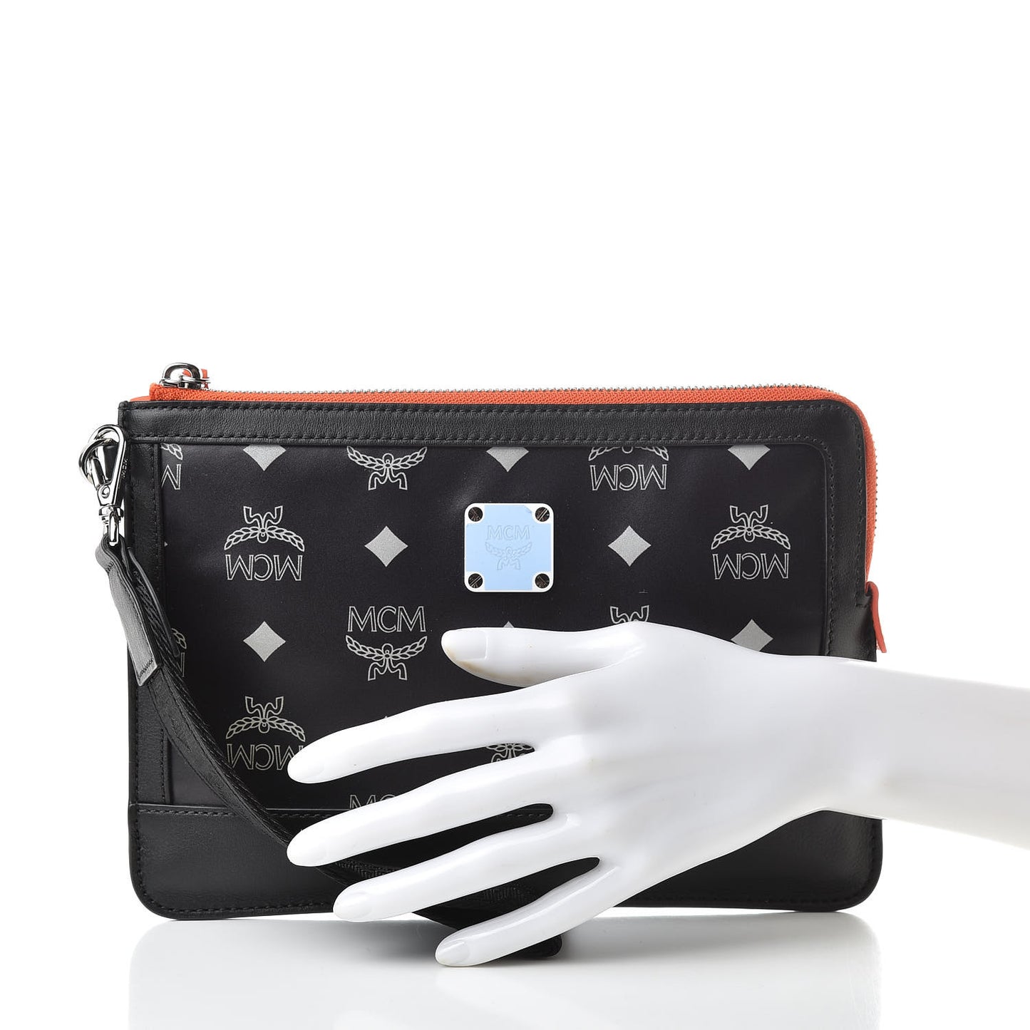 Visetos Reflective Nylon Mini iPad Case Black