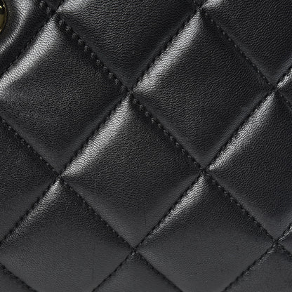 Chanel Lambskin Quilted Small Trendy CC Dual Handle Flap Bag Black 10 of 17