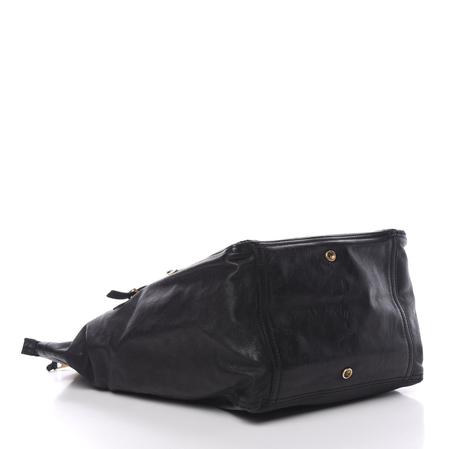 Saint Laurent Calfskin XL Downtown Tote Black 3 of 10