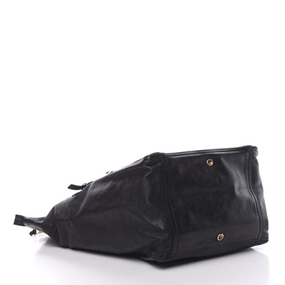 Saint Laurent Calfskin XL Downtown Tote Black 3 of 10