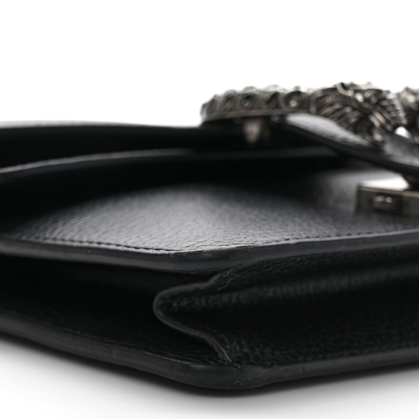 Calfskin Mini Dionysus Shoulder Bag Black