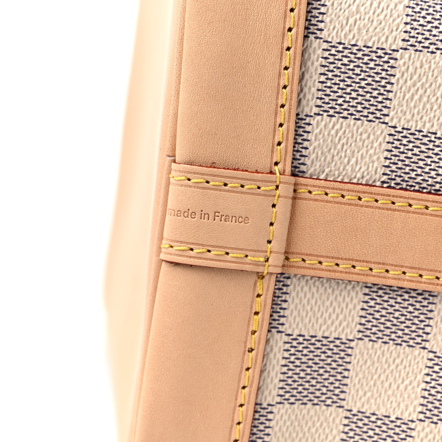 Louis Vuitton Damier Azur Noe BB 7 of 9