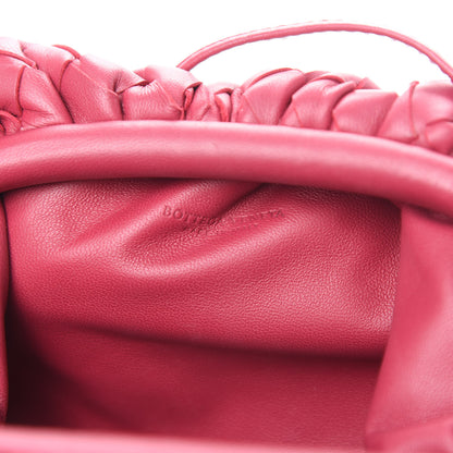 Bottega Veneta Nappa Intrecciato The Mini Pouch Amaranto 6 of 10