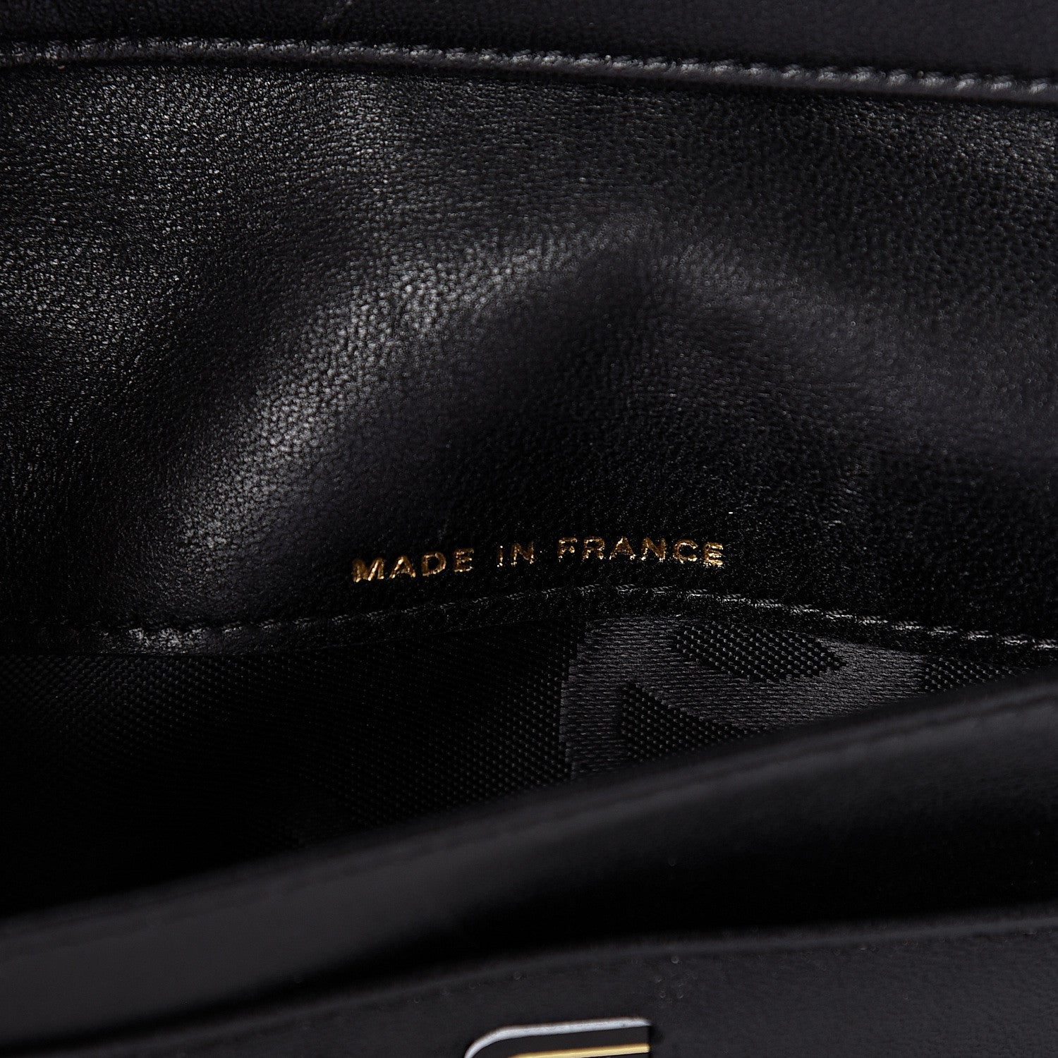 Chanel Caviar Timeless CC Yen Wallet Black 7 of 8