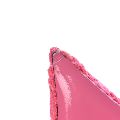 Gucci Lace Pizzo Venice Pumps 39.5 Fuxia Fluo Mystic White 10 of 10