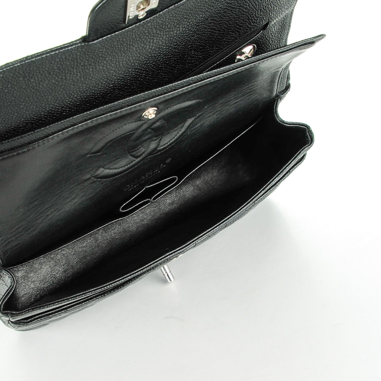 Chanel Caviar Quilted Medium Double Flap Black 5 of 8