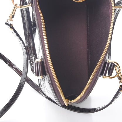 Louis Vuitton Vernis Alma BB Amarante 5 of 8