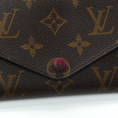 Louis Vuitton Monogram Josephine Wallet Fuchsia 9 of 11