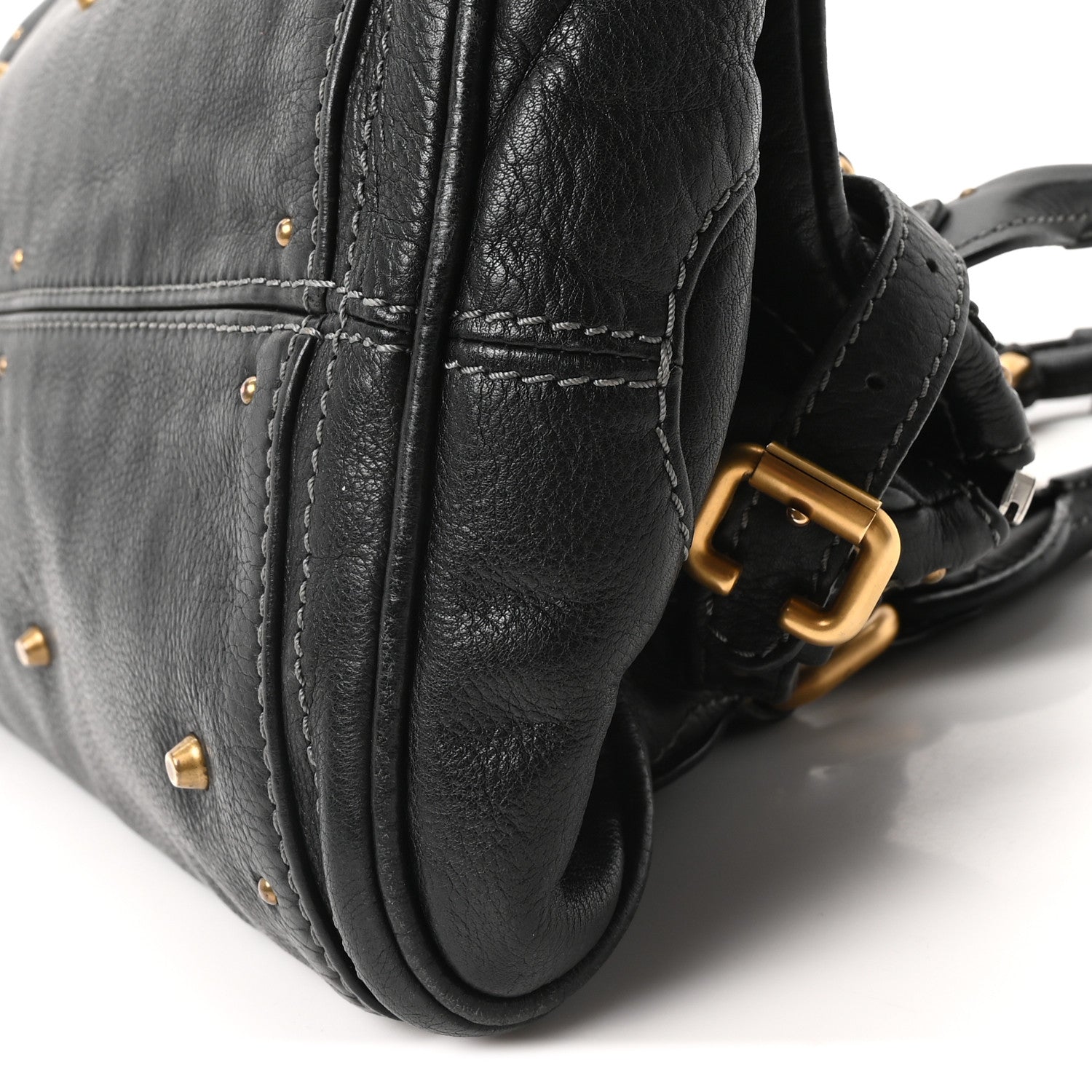 Chloe Calfskin Medium Paddington Satchel Black 10 of 10
