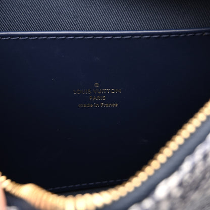 Louis Vuitton Monoglam Speedy Bandouliere 20 Blue 6 of 9