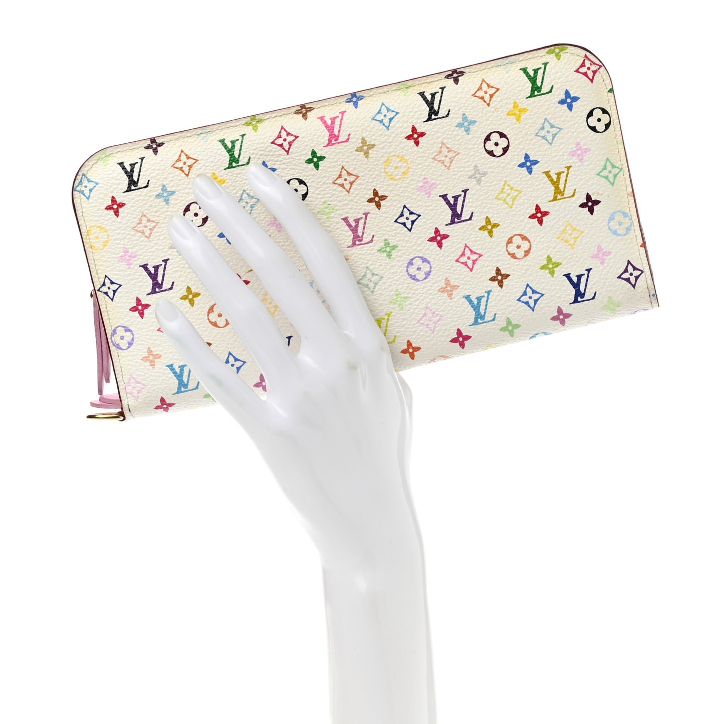 Monogram Multicolor Insolite Wallet White Litchi