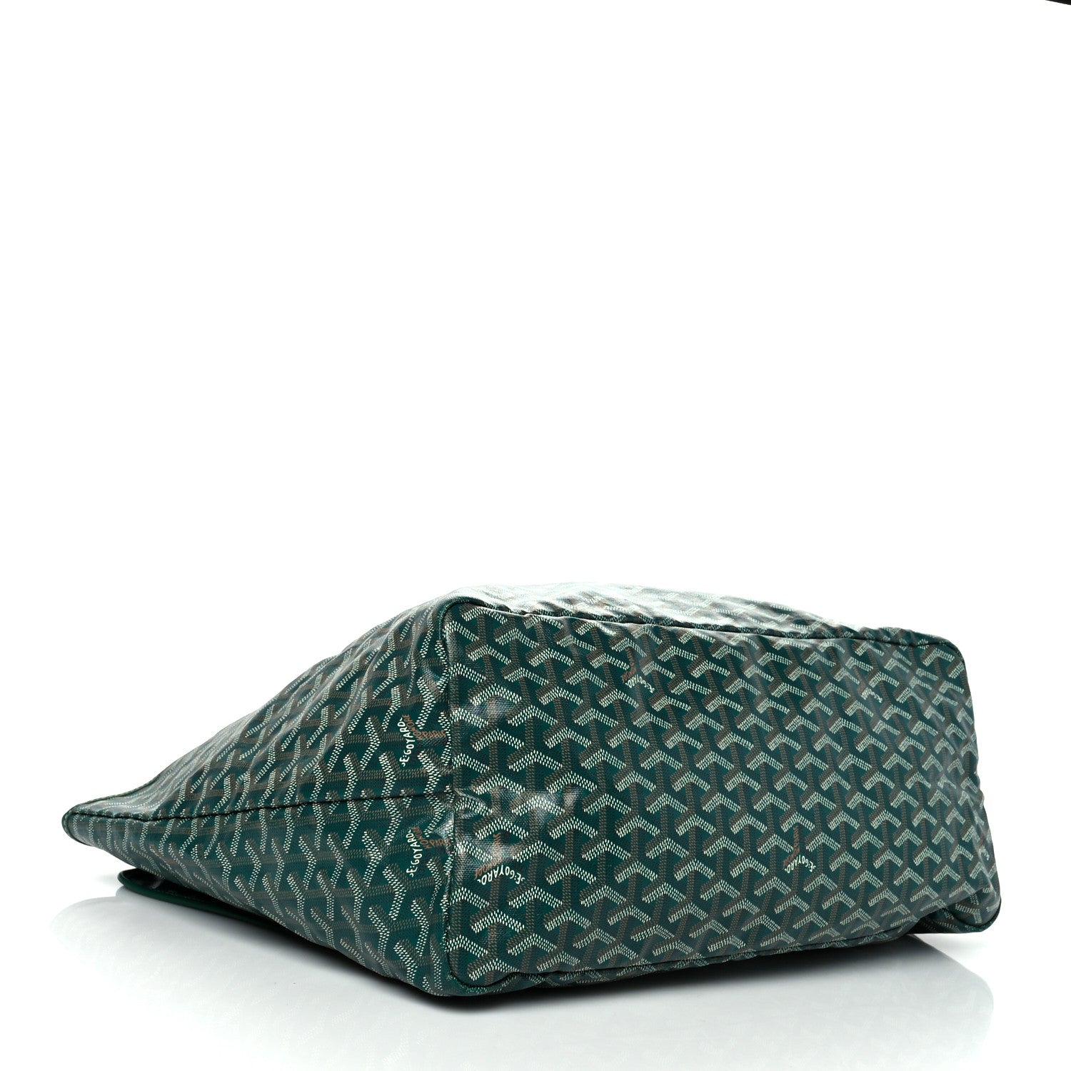 Goyard Goyardine Saint Louis GM Green 5 of 13