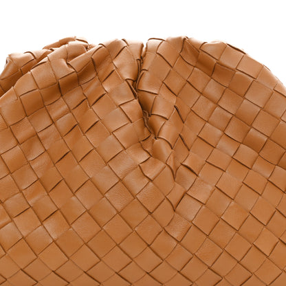 Bottega Veneta Nappa Maxi Intrecciato The Pouch Oversized Clutch Caramel 8 of 10