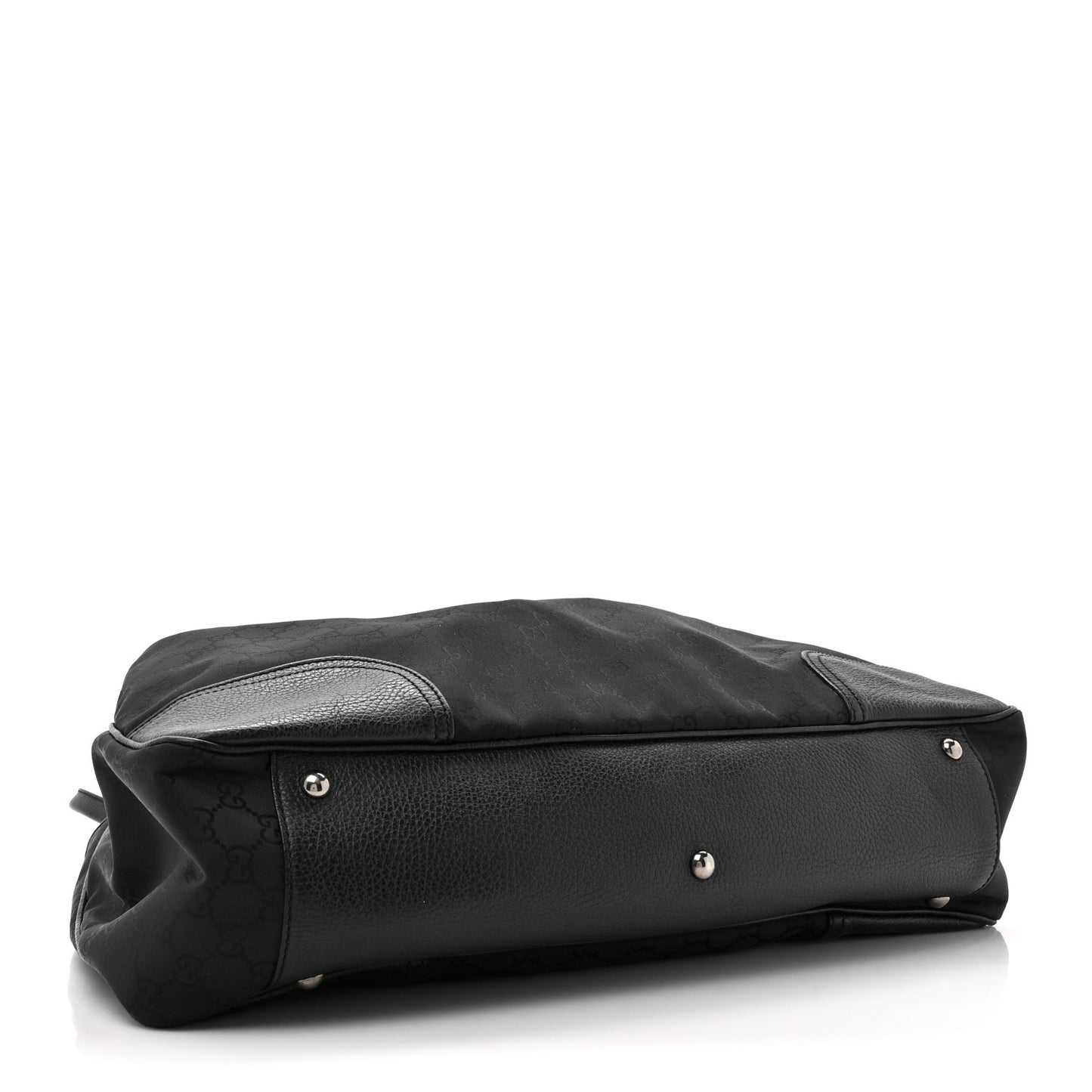 Nylon Monogram Large Princy Tote  Black