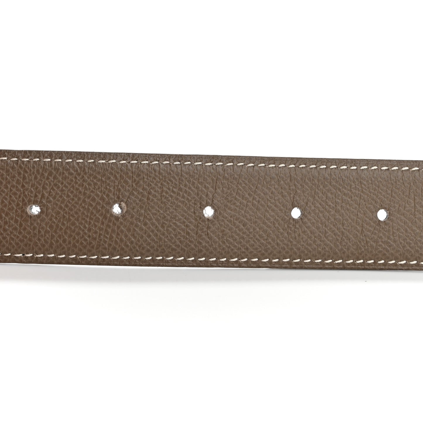 Swift Epsom 24mm Belt Strap 95 Black Etoupe