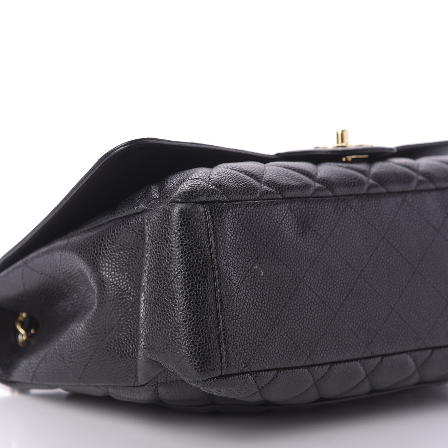Chanel Caviar Quilted Maxi Single Flap Black 6 of 9