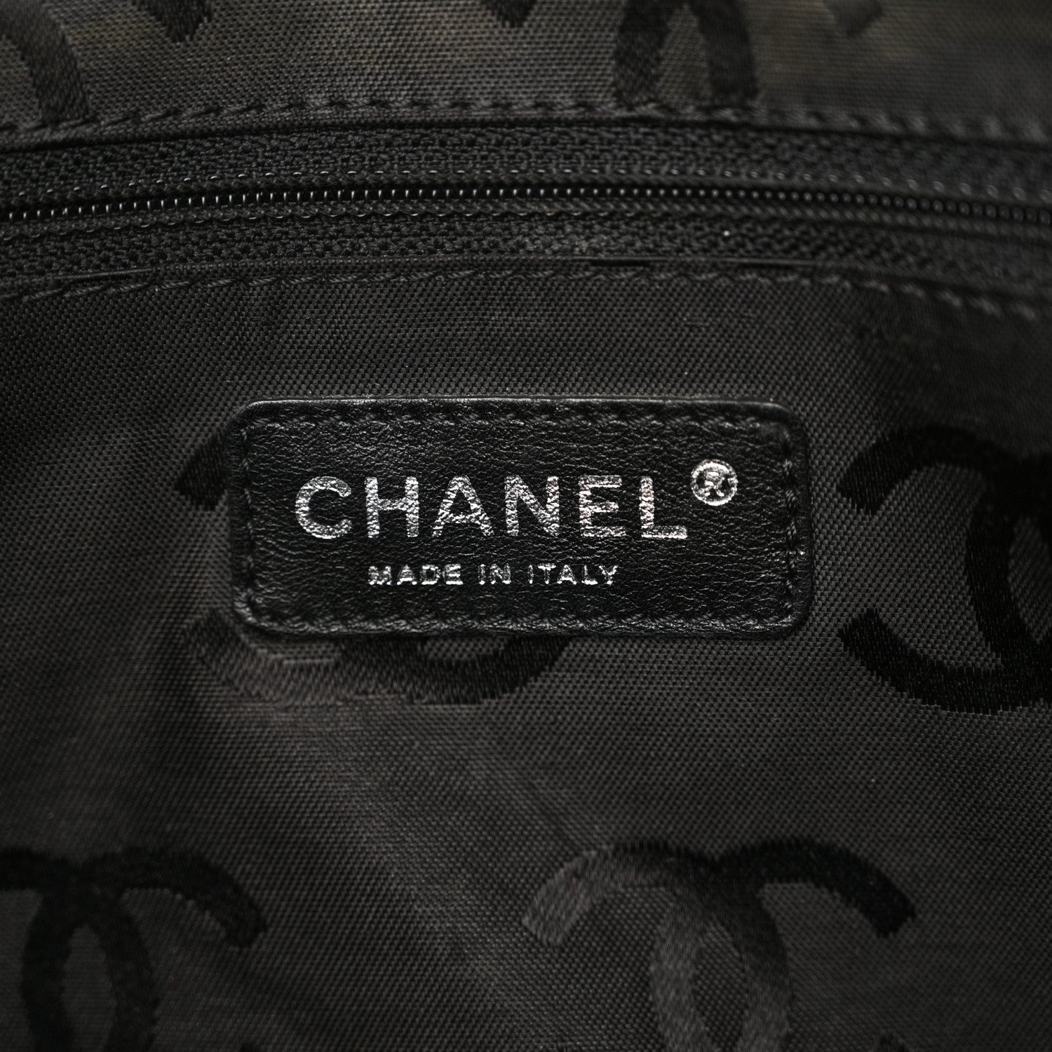 Chanel Calfskin Quilted Large Cambon Tote Beige Black 6 of 18