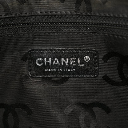 Chanel Calfskin Quilted Large Cambon Tote Beige Black 6 of 18