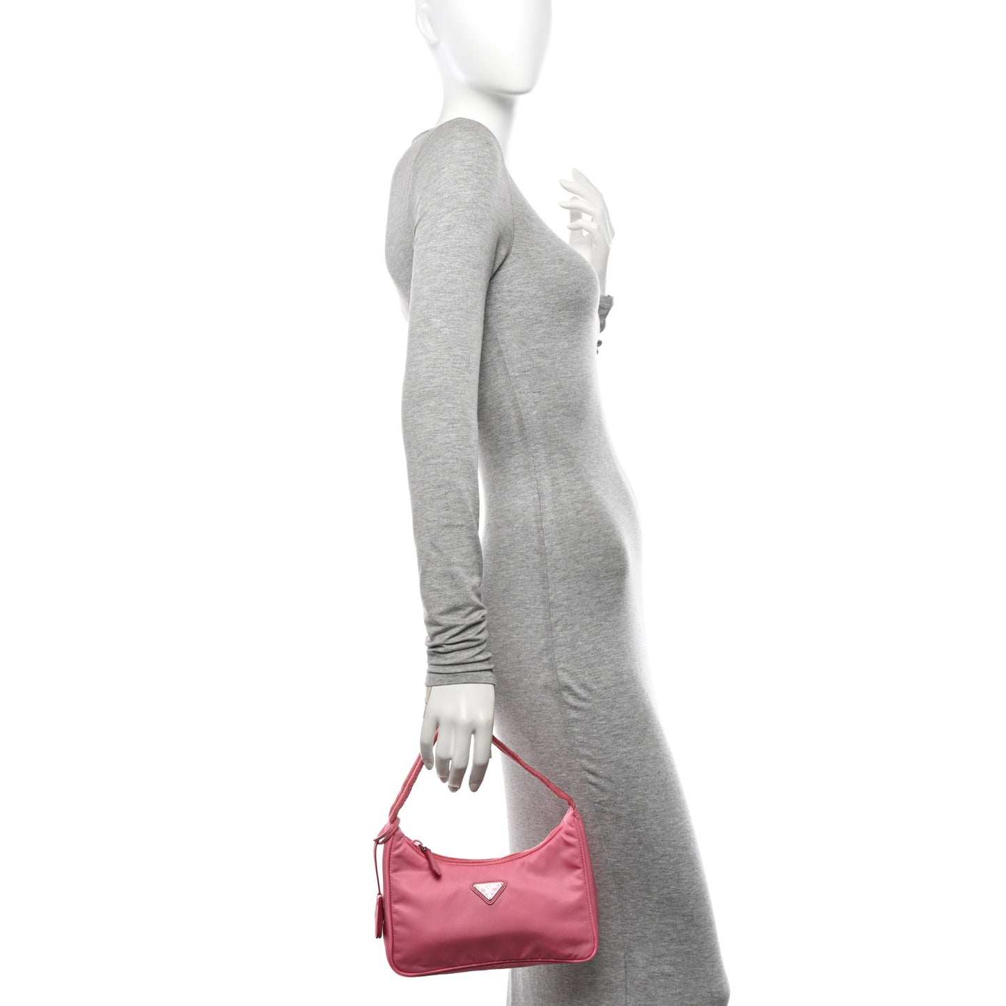 Tessuto Nylon Mini Re-Edition 2000 Bag Begonia