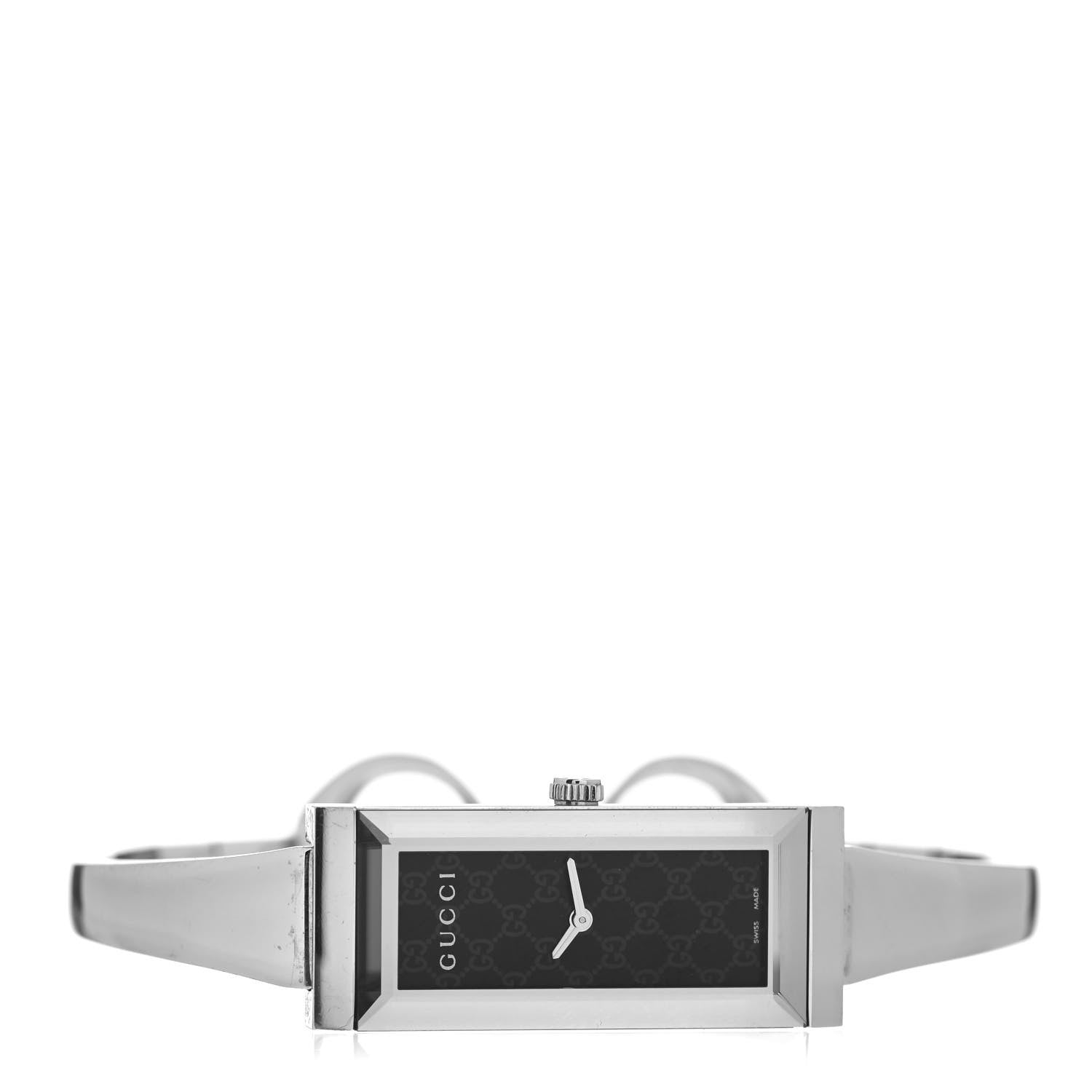 Gucci Stainless Steel 14mm G-Frame Quartz Watch Black 2 of 5
