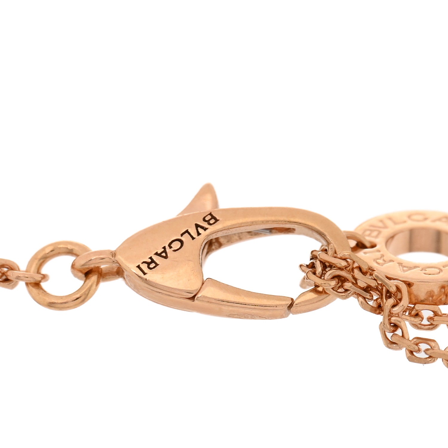 Bulgari 18K Rose Gold Mother of Pearl Divas' Dream Bracelet 3 of 4