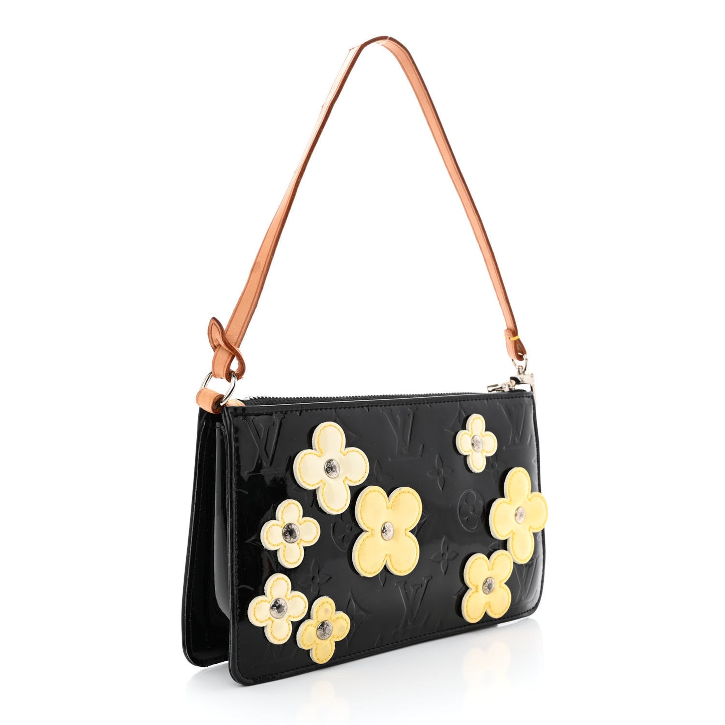 Vernis Lexington Fleurs Pochette Black