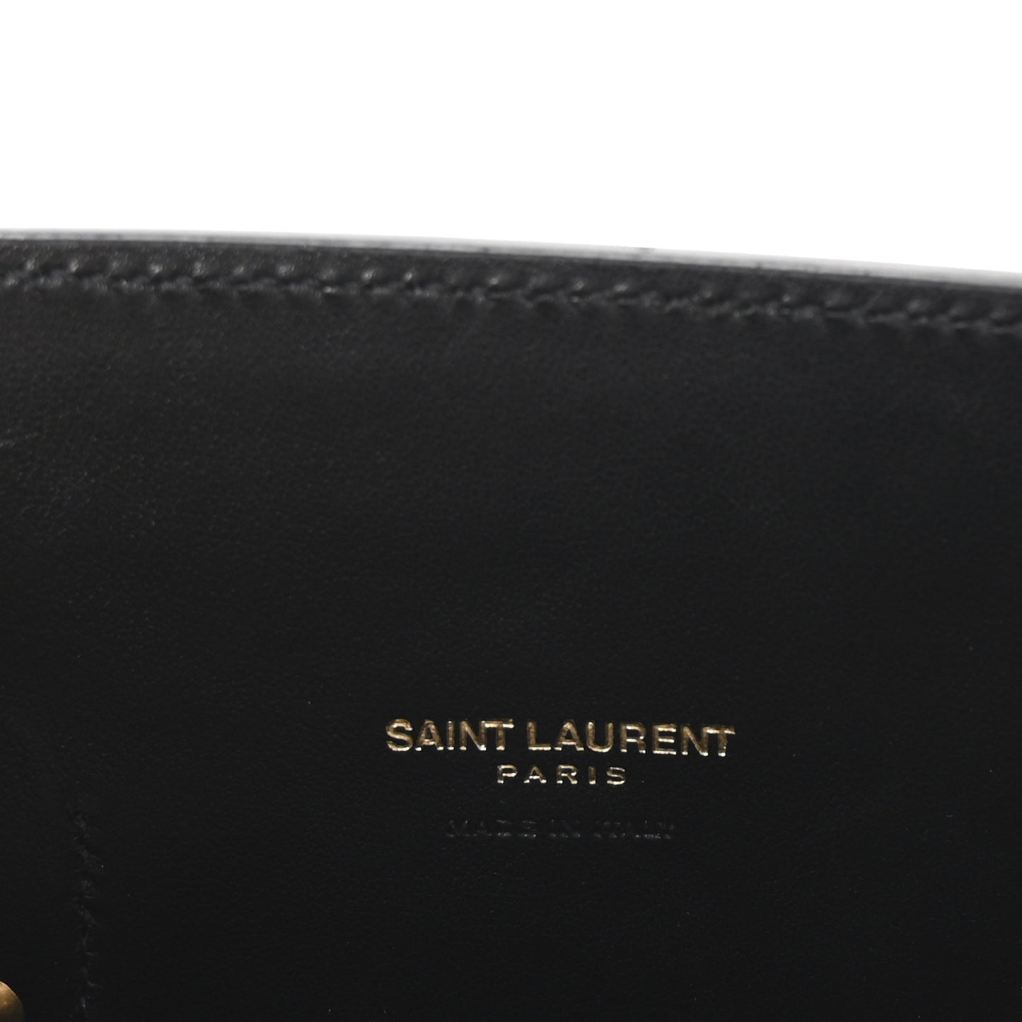 Calfskin Crocodile Embossed Baby Sac De Jour Black