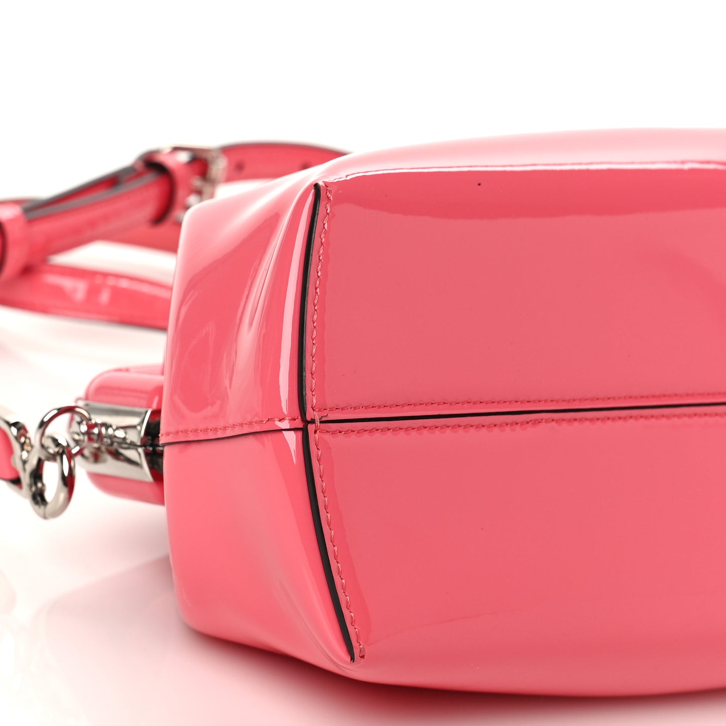 Vitello Vernice Midi Fendi First Pink Dalia