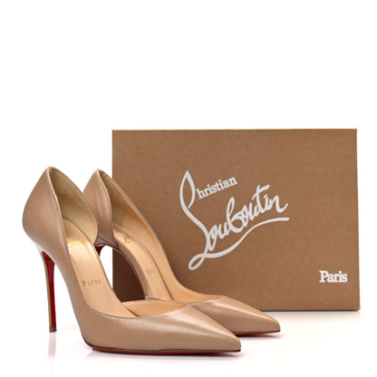Christian Louboutin Nappa Iriza 100 Pumps 38 Nude 8 of 8
